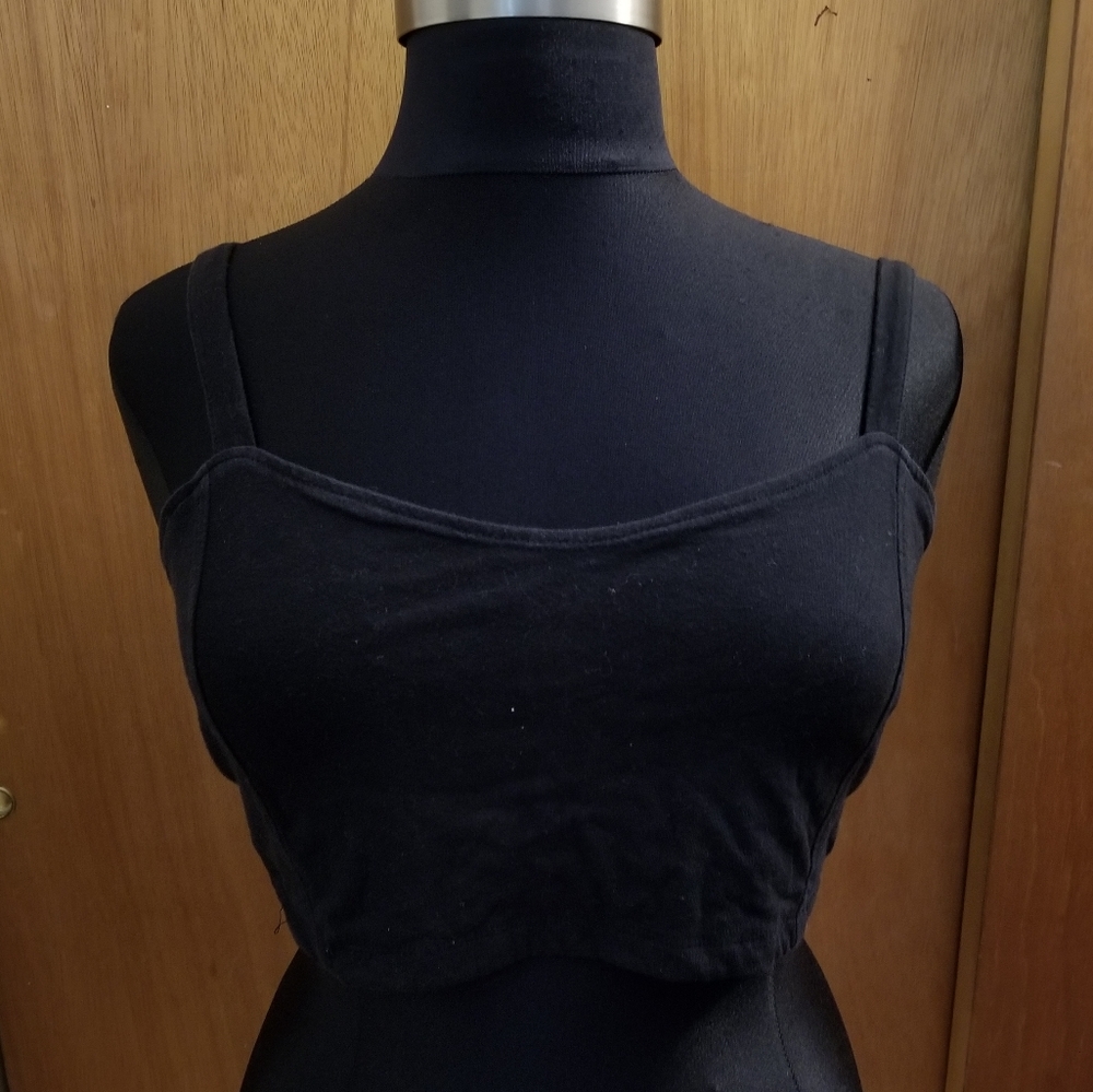 🍂Cage-Back Crop Top/Bralette Size 2X